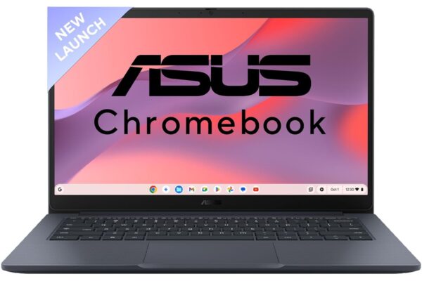 ASUS Chromebook CX1405, Intel Celeron N4500, 8GB RAM, 128GB, FHD 14″(35.56cm), Chrome OS, Quiet Blue, 1.4Kg, CX1405CKA-S60394, Intel UHD Graphics, 42WHrs, Thin & Light Laptop