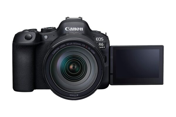 Canon EOS R6 Mark II 24. 2 MP Mirrorless Camera with RF24-105mm f4 L is USM Lens Kit (Black)