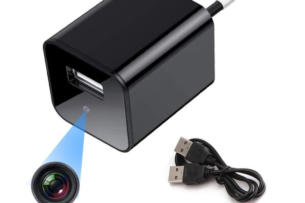 IFITech IFIADPTCAM Hidden Spy Camera Charger – 1080P HD USB Adapter Camera, No WiFi, SD Card Recording Only – Mini Surveillance Camera for Home, Office, Shop – Plug & Play Security Camera [2025 Model]