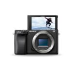 Sony Alpha ILCE-6400 24.2MP Mirrorless Digital SLR Camera Body (APS-C Sensor, Real-Time Eye Auto Focus, 4K Vlogging Camera, Tiltable LCD) – Black