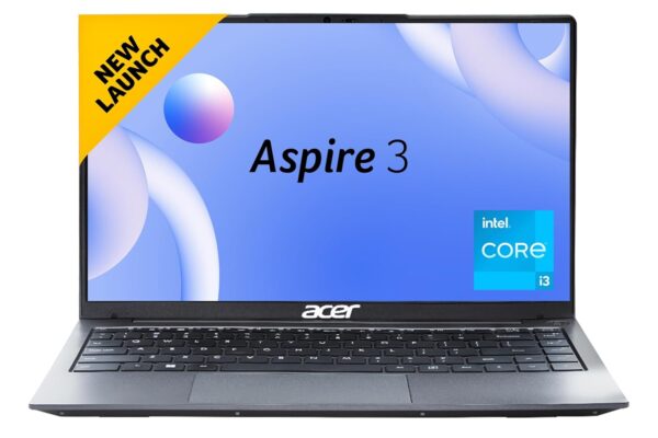 acer Aspire 3 Intel Core i3-1215U Processor Laptop with 35.56 cm (14″) Full HD LED-Backlit IPS Display (8 GB RAM/512 GB SSD/WiFi 6/Intel Graphics/Win11 Home/65W) A324-51, Steel Gray, 1.45KG