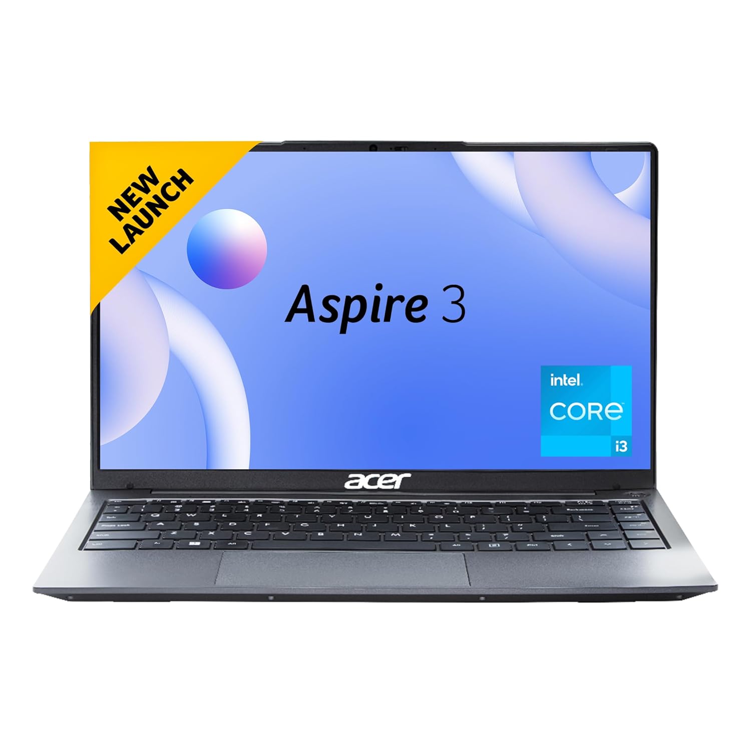 acer Aspire 3 Intel Core i3-1215U Processor Laptop with 35.56 cm (14″) Full HD LED-Backlit IPS Display (8 GB RAM/512 GB SSD/WiFi 6/Intel Graphics/Win11 Home/65W) A324-51, Steel Gray, 1.45KG