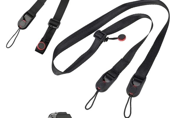 2 Pcs Camera Strap, Wrist and Hand Strap, Easy to Carry Accessories for Photography, Adapter, Binocular, Action and Digital Cameras