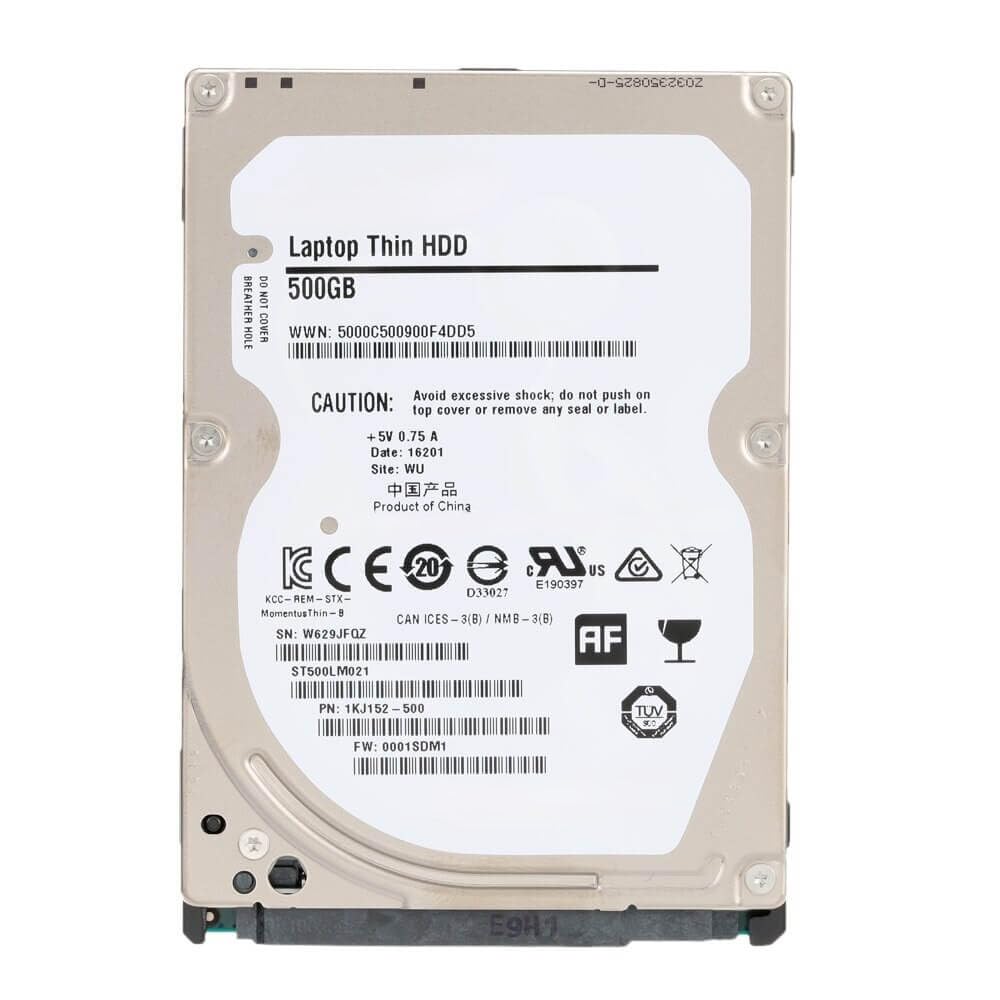 500GB 2.5 Inch SATA Internal Hard Drive for Laptop | Reliable Storage HDD | Fast Data Transfer, Low Noise & Power Efficient