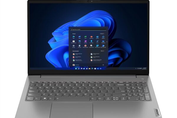 Lenovo V15 12th Gen Intel Core i5-1235U 15.6″ FHD Thin and Light Laptop (8GB RAM/512GB SSD/Windows 11 Home/MS Office Home & Student 2021/Iron Grey/1.70 kg), 82TTA07QIH