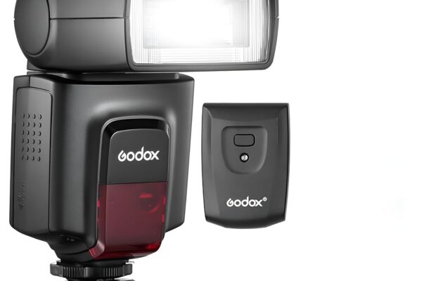 Godox TT560II Wireless 433MHz GN38 Camera Flash Speedlite Light with Built-in Receiver with RT Transmitter Compatible for Canon Nikon Sony Olympus Pentax Fuji DSLR Cameras with Standard Hot Shoe