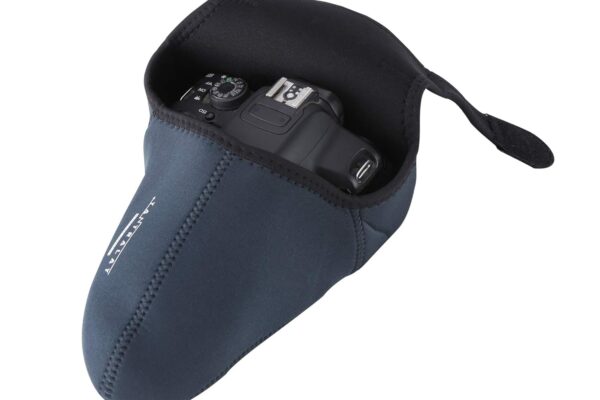 Yantralay Reversible Neoprene Waterproof DSLR Camera Liner Case Pouch – Fits All DSLR Cameras – Lightweight & Compact Design – Maximum Protection with Velcro Closure