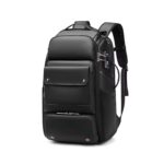 camera & Laptop Backpack (48×31×22 cm) – Oxford Convertible Camera Bag with Removable Cubes, Fits 17” Laptop, TSA Lock, Luggage Strap, Tripod Holder & Waterproof Exterior – Black