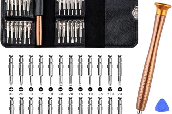 THEMISTO – built with passion 27 in 1 Precision Screwdriver Set Multi Pocket Repair Tool Kit for Mobiles, Laptops, Electronics