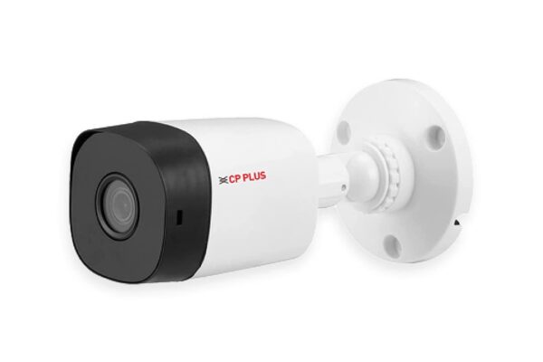 CP PLUS Weatherproof Outdoor Wired Bullet Security Camera | 2.4 MP| 3.6 MM Lens for Wide Angle | 1080P Full HD Recording | Digital Wide Dynamic Range (D-WDR) | CP-URC-TC24PL2-V3 (White)
