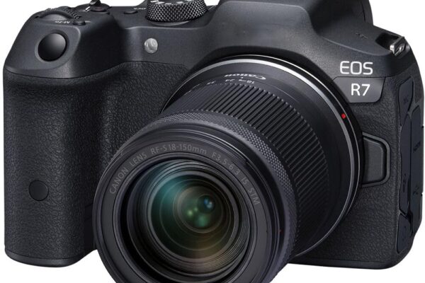 EOS R7 32.5MP Mirrorless Camera with RF-S18-150mm Lens Kit | APS-C Sensor | 4K 120P Video (Black) for Canon Mirrrorless Camera