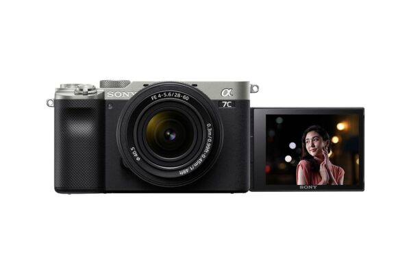 Sony Alpha ILCE-7CL with 28-60mm Zoom Lens | Compact Full Frame Camera | 4K with Flip Screen, Light Weight | Real time Tracking | Content Creation – Black