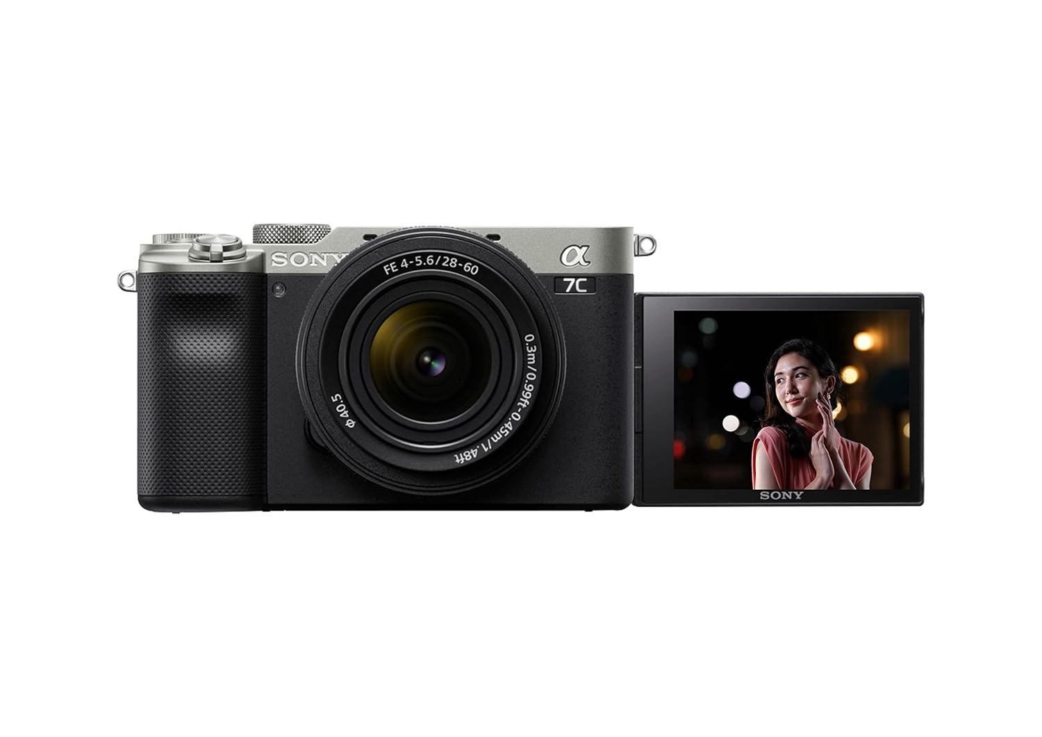 Sony Alpha ILCE-7CL with 28-60mm Zoom Lens | Compact Full Frame Camera | 4K with Flip Screen, Light Weight | Real time Tracking | Content Creation – Black