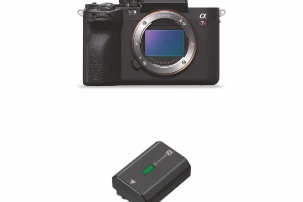 Sony Alpha ILCE-7RM5 Full-Frame High Resolution 61 MP Camera | Artificial Intelligence for Human Pose Estimation | Real-time AF | Movie Recording 8K 24p + Rechargeable Battery (NP-FZ100)