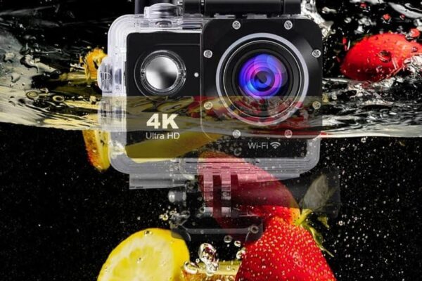 VYNEX Ultra HD 4K Waterproof Camera | Sports WiFi Action Cam with Wide Angle 170° Lens | Perfect for Travel, Outdoor & Adventure Shots