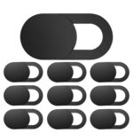 Sounce Laptop Camera Cover Webcam Cover Slider Ultra Thin Privacy Protection Slide Blocker for Laptop PC MacBook Tablet Smartphone iPad iPhone All-in-One Desktop PS4 Strong (Pack of 10 Pieces)