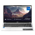 acer Aspire Lite,12th Gen, Intel Core i7 12650H, Office 2024+M365 Basic, 16GB RAM, 512GB SSD, Full HD IPS, 15.6″/39.62 cm, Win 11 Home, Pure Silver, 1.7 KG, AL15-52H, Backlit KB, Thin & Light Laptop