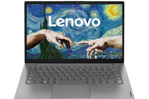 Lenovo V14 Intel Core i5 13th Gen 14″ FHD (1920×1080) Antiglare 250 Nits Thin and Light Laptop (16GB RAM/512GB SSD/Windows 11 Home/Office 2024/Iron Grey/1.43 kg), 83A0A0PTIN