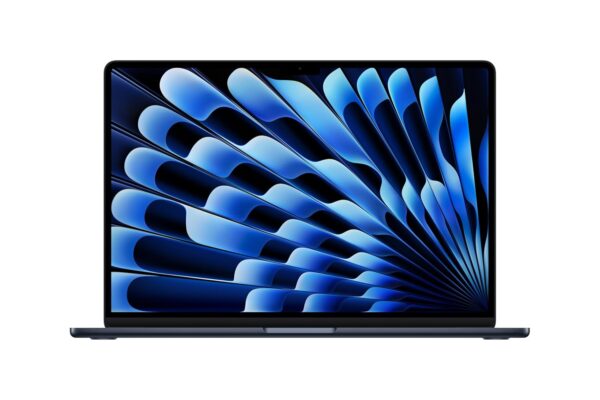 Apple 2025 MacBook Air (15-inch, Apple M4 chip with 10-core CPU and 10-core GPU, 24GB Unified Memory, 512GB) – Midnight