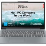 Lenovo IdeaPad Slim 3, Intel Core i3 13th Gen 1315U, 8GB RAM, 512GB SSD, FHD 15.6″(39.6cm), Windows 11, Office 2024, Grey, 1.6Kg, 82X700G5IN, Alexa Built-in, 1Yr ADP Free, 3 Month Game Pass Laptop