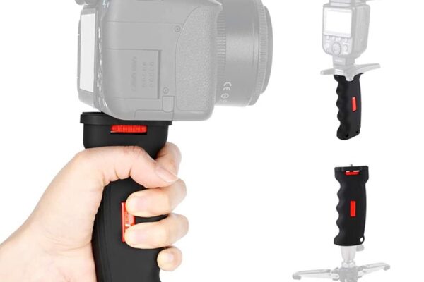 ADOFYS Handheld Grip 1/4″ Screw for Camera Stabilizer Smartphone Handy Grip Tripod System Compatible with GoPro Action Cam Canon Nikon Sony Digital Camera Mobile Video Shooting Vlog Camcorder