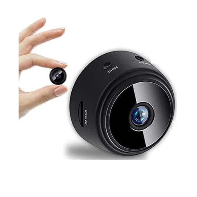 New Mini Wireless WiFi Spy Camera Hidden for Home Outdoor High HD Focus Spy Magnet Mini Live Stream Night Vision IP Wireless 1080P Audio Video Hidden Indoor Outdoor Camera for Home and Office Monitor.