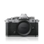 Nikon Z f Full Frame Mirrorless Camera Body Only (Silver) | 24.5MP FX Sensor | EXPEED 7 Processor | 5-Axis IBIS | 4K UHD Video | Retro Design with Modern Performance