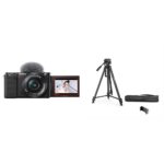 Sony Alpha ZV-E10L 24.2 Mega Pixel Interchangeable-Lens Mirrorless vlog Optical Zoom Camera with 16-