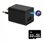 TECHNOVIEW Wired 1080p Full HD Camera Work 24 Hours with Power Audio and Video Recording – Charger with 32GB SD Card (No WiFi Needed)