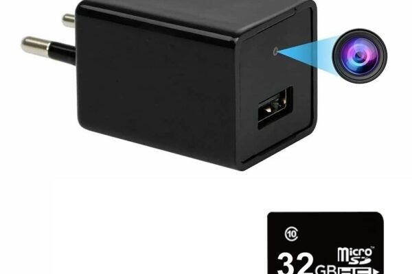 TECHNOVIEW Wired 1080p Full HD Camera Work 24 Hours with Power Audio and Video Recording – Charger with 32GB SD Card (No WiFi Needed)