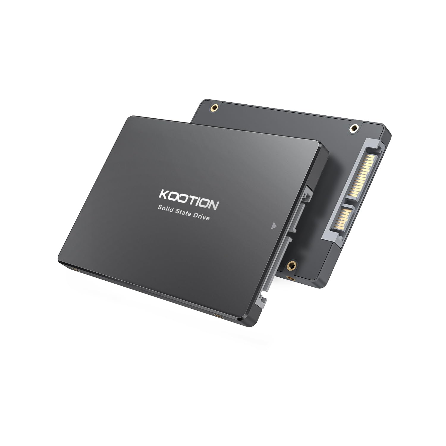 KOOTION 256GB Internal SSD SATA III 6Gb/s 2.5″ Solid State Drive 3D NAND Flash Advanced SSD Hard Drive Up to 550MB/s SATA 3 SSD Upgrade Performance for PC Laptop
