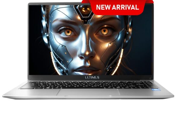Ultimus Pentium Quad Core Laptop|Student & Office Work Laptop|Dual Storage eMMC+SSD Expandable~1TB|1.2Kg|180° Hinge|Win 11 Home|4GB RAM 128GB|HDMI SD Card Slot | ‎Dual Speaker|Cloud Silver