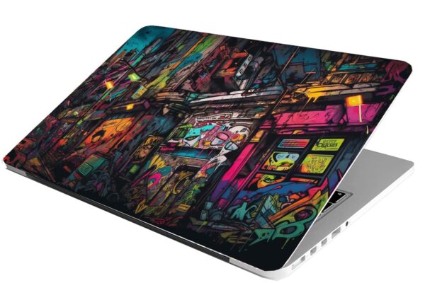 Full Laptop Skin Stickers HD Quality Sticker for Laptops Upto 15.6″ (Dustproof|Waterproof|Scratchproof|Reusable) – BE GRAF BLDNG FL