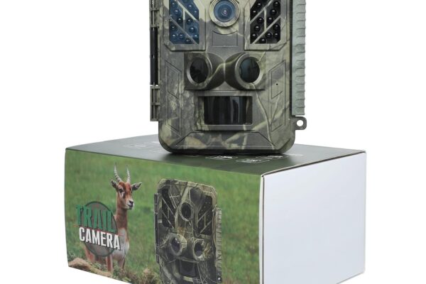 AUSHA Trail Camera – 4K Video, 32 MP Photo, Night Vision, Motion Detection, 2.4inch LCD, 0.2s Trigger Time, Waterproof for Wildlife Monitoring, Home Security, and Outdoor CCTV Trap Camera