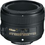Nikon Af-S Nikkor 50 Mm F/1.8G Prime Lens for DSLR Camera – Black