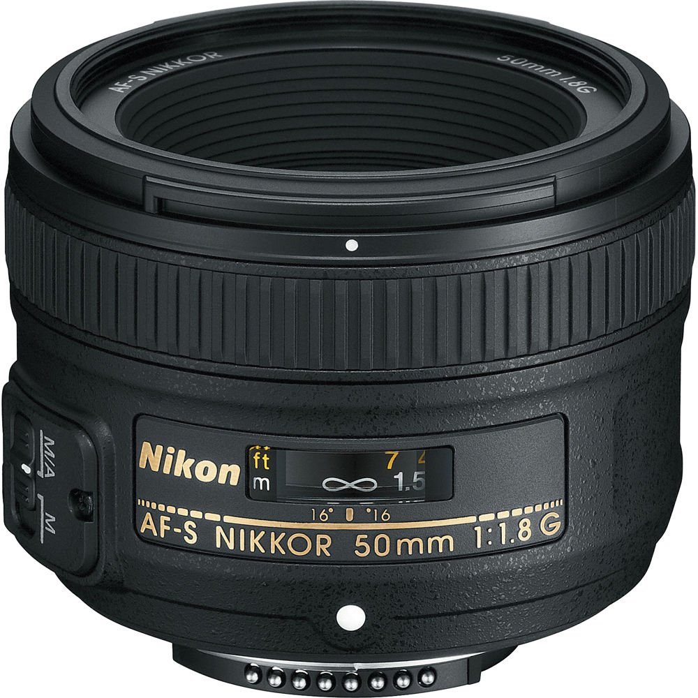 Nikon Af-S Nikkor 50 Mm F/1.8G Prime Lens for DSLR Camera – Black
