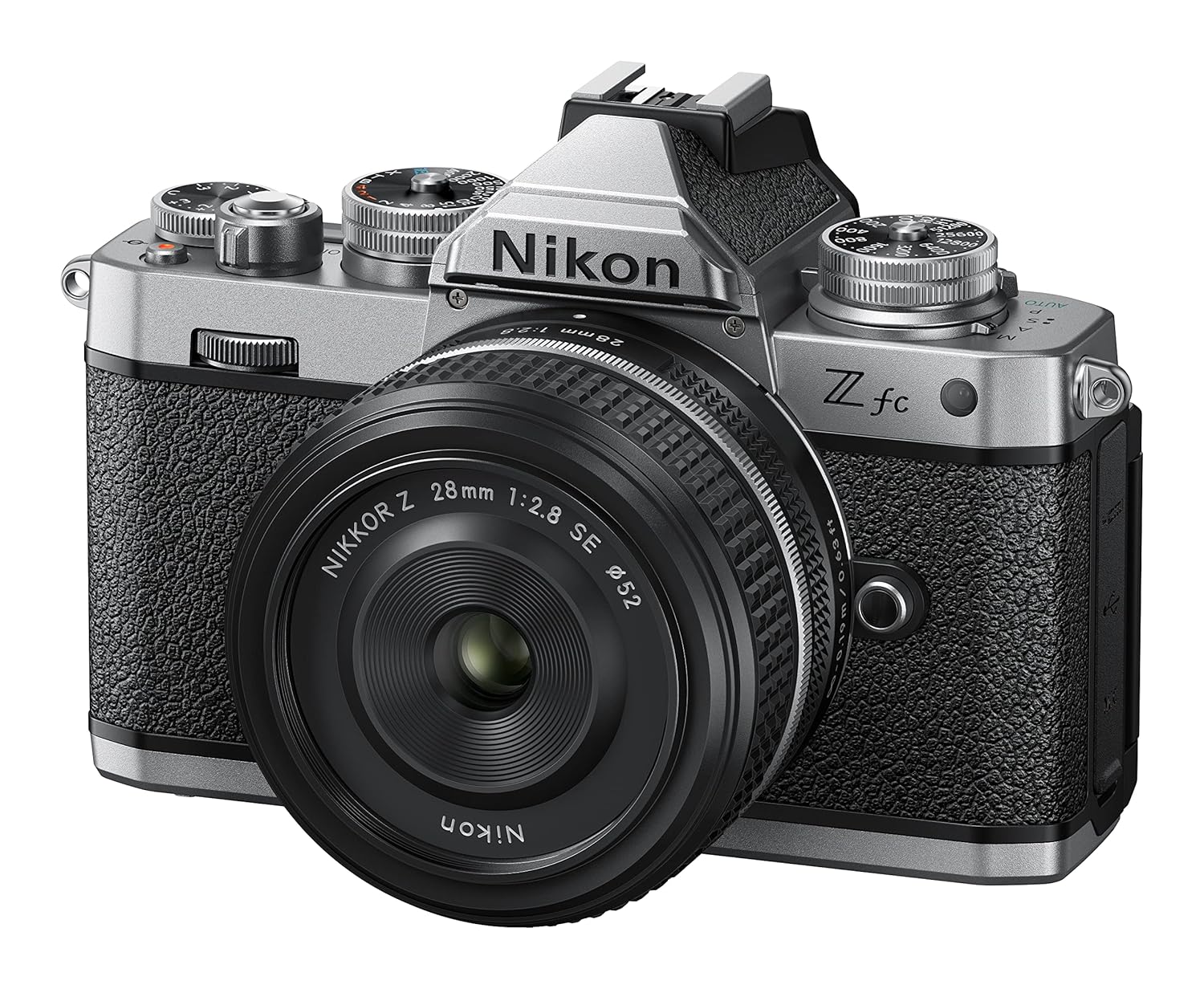 Nikon Mirrorless Z fc 20.9 MP Body with NIKKOR Z 28mm f/2.8 [SE] Lens with Additional Battery, Camera Bag & 64 GB SD Card, Small Rig L-Shape Grip, Optical Zoom, Black