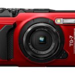 OM System Tough TG-7 Red Underwater Camera, Waterproof, Freeze Proof, High Resolution Bright, 4K Video 44x Macro Shooting (Successor Olympus TG-6)