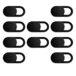Lapster Laptop Camera Cover Webcam Cover Slider, Ultra Thin Slide Blocker for All Laptop PC Tablet (Pack of 10 pcs)