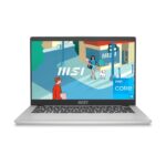 MSI Modern 14,Intel 13th Gen. Core i3 1315U,36CM FHD 60Hz Thin & Light Laptop(8GB/512GB NVMe SSD/Windows 11 Home/Microsoft Office Home & Student 2021/Intel UHD/Urban Silver/1.4Kg), C13M-115IN