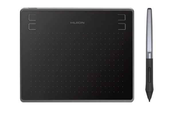 HUION HS64 Graphics Drawing Tablet, 6.3 x 4 inch Battery-Free Pen Tablet with Tilt Function, 8192 Pressure Sensitive for Digital Art, Painting & Design, Compatible with Windows, Mac, Android & Linux