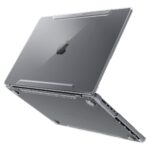 Spigen for MacBook Pro 14 Inch Case M5/Pro/Max (2026) M4/M3/M2/M1/Pro/Max (2025-2021) A3112 A3185 A3401 A2918 A2992 A2779 A2442, Thin Fit Transparent Protective Hard Shell Case, Crystal Clear