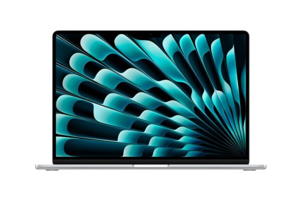 Apple 2026 MacBook Air 15″ Laptop with M5 chip: AI and Apple Intelligence, 38.91 cm (15.3″) Liquid Retina Display, 16GB Unified Memory, 512GB SSD Storage, 12MP Center Stage Camera, Touch ID; Silver
