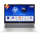 HP 14 Smartchoice, Intel Core Ultra 5 125H (24GB DDR5, 1TB SSD), Micro-Edge, Anti-Glare, FHD, 14”/35.6cm, Win11, M365* Office24, Silver, 1.4kg, ep1180TU, FHD Camera, Backlit Laptop