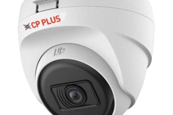 CP PLUS 2.4MP Full HD IP Indoor Wired Dome Camera CP-URC-DC24PL3 Compatible with DVR only | 30 Meters IR Black & White Night Vision | 3.6mm Lens | Motion Detection, White