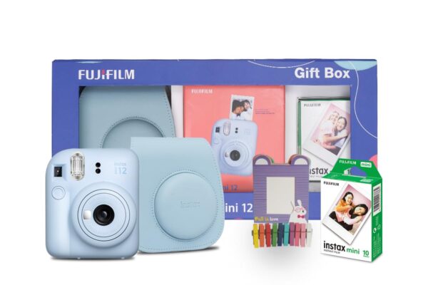 Fujifilm Instax Mini 12 Gift Box with 10 Shots- Blue