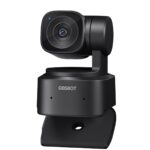 OBSBOT Tiny SE AI-Powered PTZ Camera, FHD 1080p@100FPS | 1/2.8″ Sensor, AI Auto Tracking, Gesture Control, 4X Zoom, Staggered HDR, Noise-Cancelling Mic | Webcam for Streaming & Video Calls