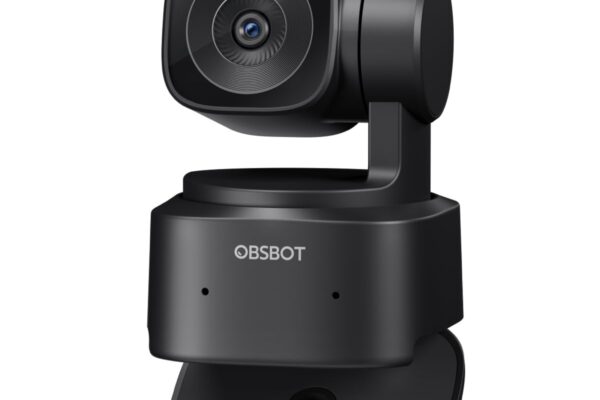 OBSBOT Tiny SE AI-Powered PTZ Camera, FHD 1080p@100FPS | 1/2.8″ Sensor, AI Auto Tracking, Gesture Control, 4X Zoom, Staggered HDR, Noise-Cancelling Mic | Webcam for Streaming & Video Calls