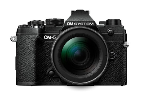 OM System OM-5 Mirrorless Camera with 12-45mm f/4 PRO Lens (Black)
