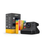 Polaroid Now 2nd Generation I-Type Instant Camera + Film Bundle – Now Black Camera + 16 Color Photos (6248)
